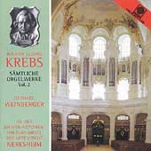 Krebs: Saemtliche Orgelwerke Vol 2 / Gerhard Weinberger