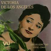 Victoria De Los Angeles - Live In Concert
