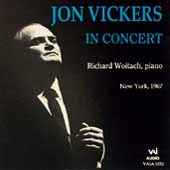 Jon Vickers in Concert 