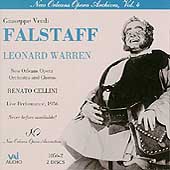 New Orleans Opera Archives Vol 4 - Verdi: Falstaff