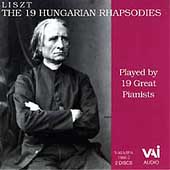 Liszt: 19 Hungarian Rhapsodies Played by 19 Great Pianists 