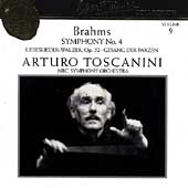 Toscanini Collection Vol 9 - Brahms: Symphony no 4, etc