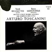 Toscanini Collection Vol 62 - Boito, Verdi: Opera Excerpts