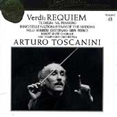 Toscanini Collection Vol 63 - Verdi: Requiem, etc