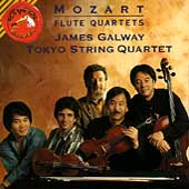 Mozart: Flute Quartets / Galway, Tokyo String Quartet