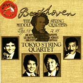 Beethoven: The Middle String Quartets / Tokyo Quartet
