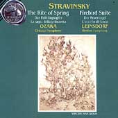Stravinsky: Rite of Spring, Firebird, etc / Ozawa, et al