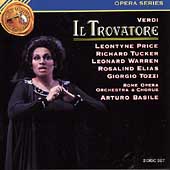 Verdi: Il Trovatore / Basile, Price, Tucker, Warren, Elias