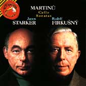 Martinu: Cello Sonatas / J nos Starker, Rudolf Firkusny