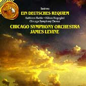 Brahms: Ein Deutsches Requiem / Levine, Chicago Symphony