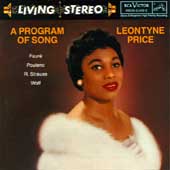Living Stereo - A Program of Song / Leontyne Price