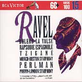 Basic 100 Vol 15 - Ravel: Bolero, Tzigane, etc / Perlman