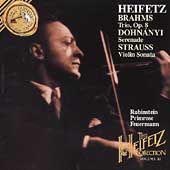 The Heifetz Collection Vol 32 - Brahms, Dohnanyi, Strauss