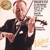 The Heifetz Collection Vol 37 - Schubert, Bach / Primrose
