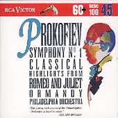 Basic 100 Volume 45 - Prokofiev: Symphony no 1, etc /Ormandy