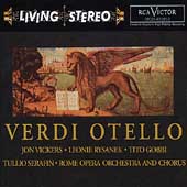Verdi: Otello:Tullio Serafin(cond)/Rome Opera Orchestra & Chorus/etc Verdi: Otello:Tullio Serafin(cond)/Rome Opera Orchestra & Chorus/etc