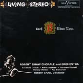J.S.Bach: B Minor Mass (6/1960):Robert Shaw(cond)/Robert Shaw Orchestra/etc