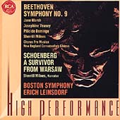 Beethoven:Symphony No.9(4/1969)/Schoenberg:A Survivor from Warsaw op.46(4/23/1969):Erich Leinsdorf(cond)/BSO/etc