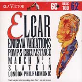 Basic 100 Vol 62 - Elgar: Enigma Variations, etc / Slatkin