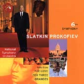 Prokofiev: Symphony no 6, etc / Leonard Slatkin, National SO