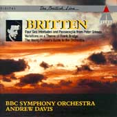 Britten: Four Sea Interludes, etc / Davis, BBC SO