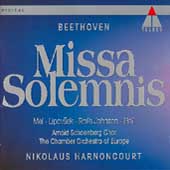 Beethoven: Missa Solemnis / Harnoncourt, Mei, Lipovsek