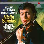 Mozart, Beethoven, Mendelssohn: Violin Sonatas / Vengerov