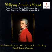 Mozart: Piano Concertos K 271 & 595 / Frisardi, Korsten