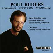 Ruders: Psalmodies, Vox in Rama, Nightshade / Starobin et al Ruders: Psalmodies, Vox in Rama, Nightshade / Starobin et al