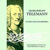 Telemann: Suites for Orchestra / Kapp, Philharmonia Virtuosi
