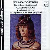 D'India: Duetti, Lamenti and Madrigali / Concerto Vocale