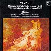 MOZART:CLARINET QUINTET K.581/TRIO FOR PIANO, CLARINET & VIOLA K.498:MICHEL PORTAL(cl)/LES MUSICIENS