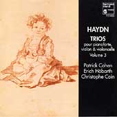 Haydn: Trios Vol 3 / Cohen, Hoebarth, Coin