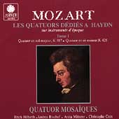 Mozart: Les Quatuors DＥiＴ ? Haydn 1 / Quatuor Mosa客ues