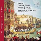Vivaldi - Concert for the Prince of Poland / Manze, et al