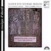 Musick for Severall Friends / Springfels, Newberry Consort