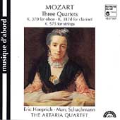Mozart: Three Quartets / Hoeprich, Artaria Quartet, et al