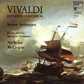 Vivaldi: Recorder Concertos / Verbruggen, McGegan