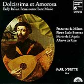 Dolcissima et Amorosa - Early Italian Renaissance / O'Dette