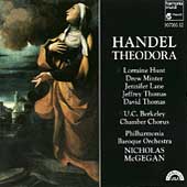 Handel: Theodora / Nicholas McGegan, Lorraine Hunt, et al