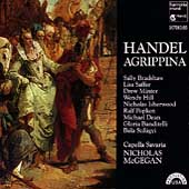 Handel: Agrippina / McGegan, Bradshaw, Saffer, Minter, Hill
