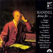 Handel: Arias for Cuzzoni, Durastanti, Senesino, Montagnana