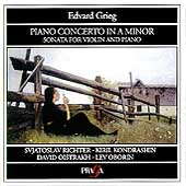 Grieg: Piano Concerto, Sonata no 2, Psalms / Richter
