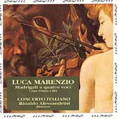 Marenzio: Madrigali a quatro voci / Concerto Italiano