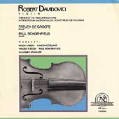 Robert Davidovici -Works by Aitken, Copland, Piston, Schoenfield, and Schuller / Steven de Groote(p), Paul Schoenfield(p) Robert Davidovici -Works by Aitken, Copland, Piston, Schoenfield, and Schuller / Steven de Groote(p), Paul Schoenfield(p)