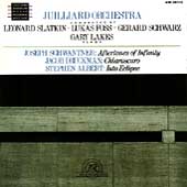 Juilliard Orchestra conducted by Slatkin, Foss, Schwarz