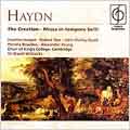 HAYDN:THE CREATION (IN ENGLISH)/MISSA IN TIME OF WAR:DAVID WILLCOCKS(cond)/ECO/KINGS COLLEGE CHOIR, CAMBRIDGE/ETC