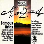 Mozart: Famous Arias / Ariaza, Cotrubas, Domingo et al