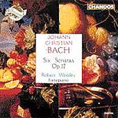 J.C. Bach: Six Sonatas Op 17 / Robert Woolley
