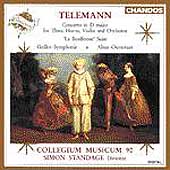 Telemann: Concerto in D, La Bouffonne, etc / Standage